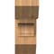 Ekena Millwork Merced Slat Smooth Bracket w/ Offset Brace, Western Red Cedar, 7 1/2"W x 18"D x 18"H BKT0806X18X18MRC06SWR - alternate 3